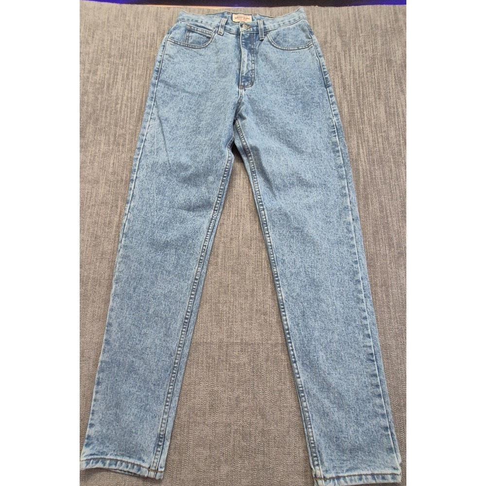 Vintage Guess Jeans 1050LG women 30 high rise light wash Mom Jeans USA Made 90's